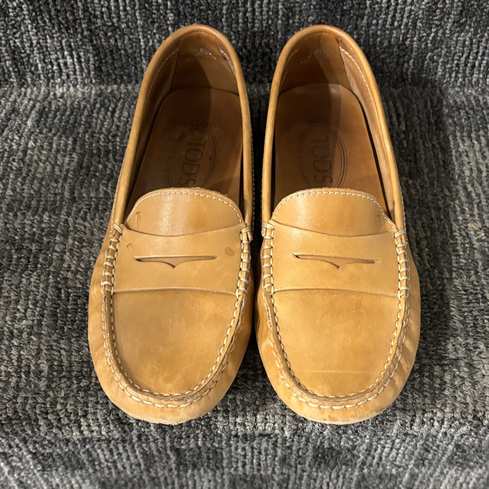 Tod’s Tan Loafers